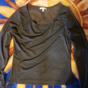 Sheer long sleeve